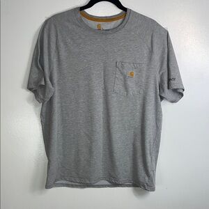 Carhartt Light Gray Short Sleeve Tee